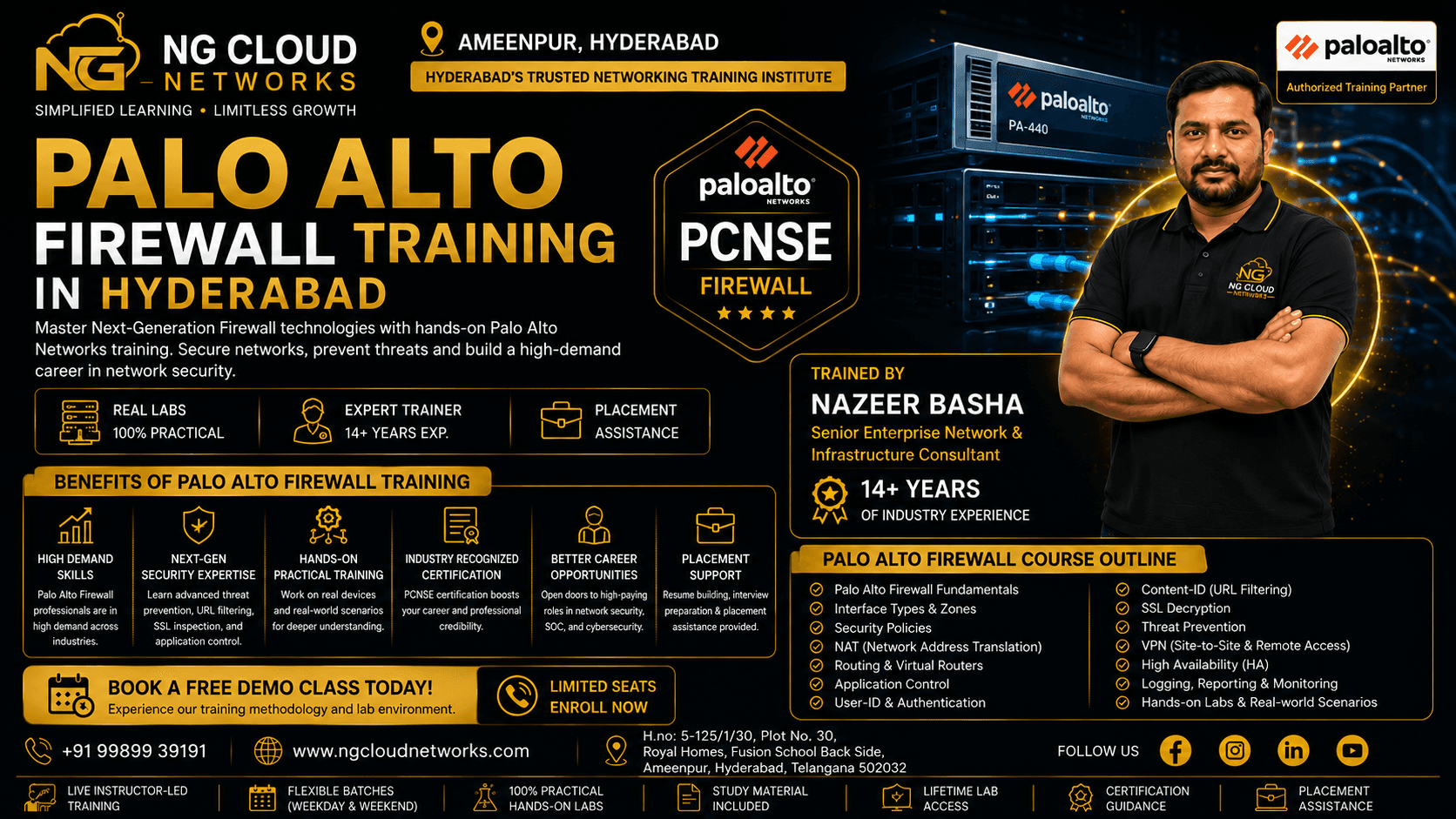 Palo Alto Firewall Training in Hyderabad